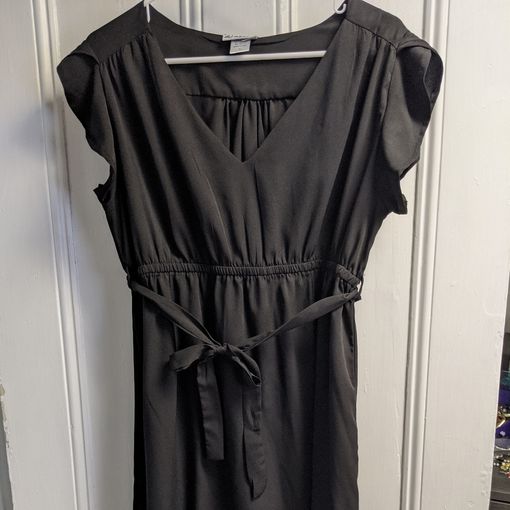Oh! Mamma Size Large Black Dress NWOT